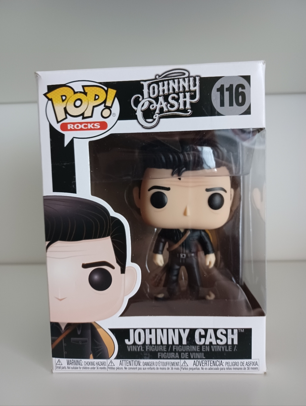 Johnny Cash Man In Black 116 Country Music Vinyl Figure Funko Pop Collectible
